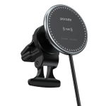 Porodo 3 In 1 Magnetic Car Charger Mount 15W With 20W PD Car Charger