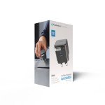 Powerology Dual Port | Retractable GaN Charger