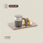 Lepresso Auto Magnetic Stirring Mug 450mL - Gray