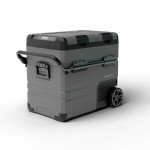Powerology Smart Fridge & Freezer with Independent Dual Compartment - 55L