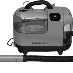 Powerology Powerful Spot & Stain Cleaner Hot Water & Steam Function 1200W Rated Power Versatile and Efficient Cleaning 11k Pa Powerful Suction Dual-Ta