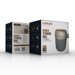 Lepresso Auto Magnetic Stirring Mug 450mL - Gray