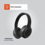 Porodo Soundtec PRIMO Wireless Headphone ENC & Low- Latency Gaming Mode.