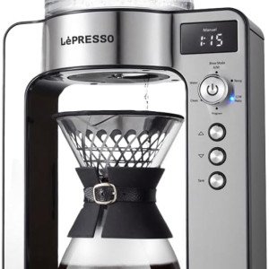 Lepresso Artisan Brew Automatic Pour Over Brewing – Silver
