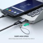 UGREEN USB 3.0-A to USB-C M/F Adpater (Gray)