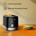 LePresso Breakfast Set Toaster, Kettle and Drip Coffee Maker – Black