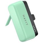 Havit PB7001 Power Bank 5000mAh Portable Charging Mini Capsule Power Bank Mobile Phone 18W Power Banks