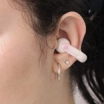 HAVIT OpenBuds Open-Ear FreeClip Headphones, Bluetooth V5.3, AI Noise Cancelling, Dual-Device Connections Earbuds with Microphone, 6.5H Long Battery L