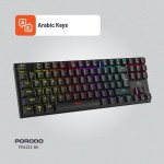 Porodo Gaming TKL Mechanical Keyboard