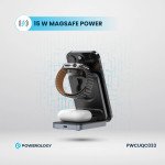 Powerology Qi2 Fast Charging Multi-Device Hub
