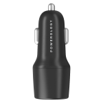Powerology 38W Ultra-Quick Car Charger Dual Output