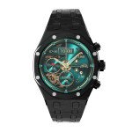 Porodo Cristallo AP Amoled Display Smart Watch - Black - 49mm Display