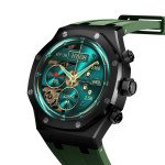 Porodo Cristallo AP Amoled Display Smart Watch - Black - 49mm Display