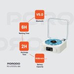 Porodo Lifestyle White Noise Portable Speaker