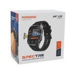 Porodo Spectre 4G Cellular & Video Smart Watch, 2MP Camera, 2+16GB Memory, 2 Hours Charging Time, Health and Fitness Tracking, Up to 2 Days Working Ti