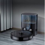 Powerology Smart Station Robot Vacuum & Mop - Black