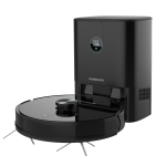 Powerology Smart Station Robot Vacuum & Mop - Black