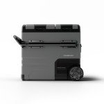 Powerology Smart Fridge & Freezer with Independent Dual Compartment - 55L