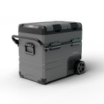 Powerology Smart Fridge & Freezer with Independent Dual Compartment - 55L