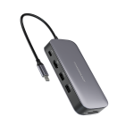 Powerology 512GB USB-C Hub & SSD Drive All-in-one  Connectivity & Storage