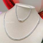 Necklace with bracelet