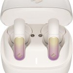 HAVIT OpenBuds Open-Ear FreeClip Headphones, Bluetooth V5.3, AI Noise Cancelling, Dual-Device Connections Earbuds with Microphone, 6.5H Long Battery L