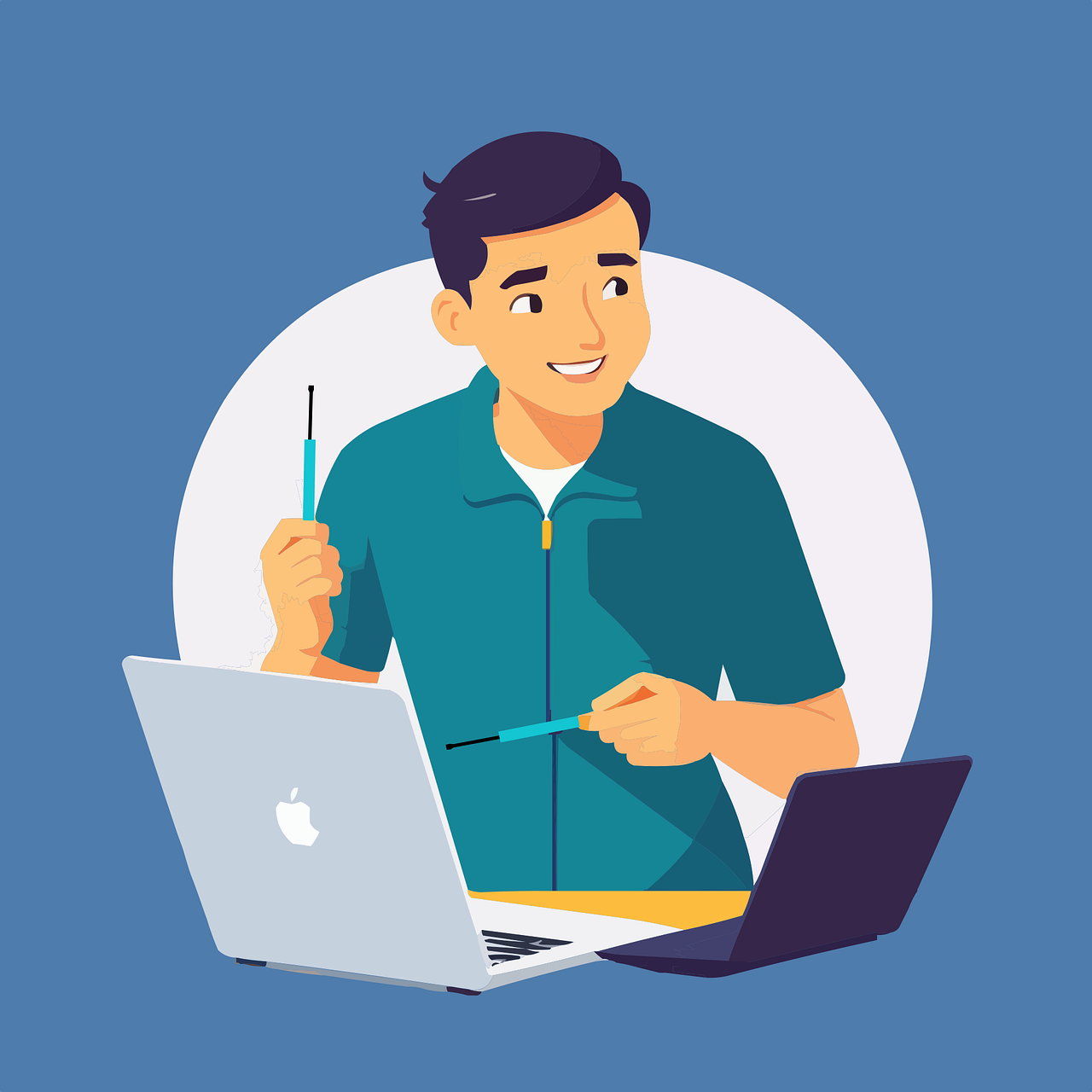 I am BCOM GRADUATE, IT Desktop Support.