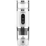 Lepresso MokaRise Electric Moka Maker with One- Touch Operation - Silver