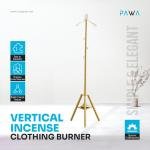 Vertical incense clothing burner