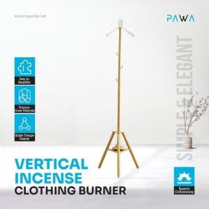 Vertical incense clothing burner
