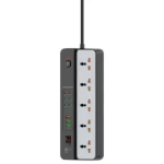 Porodo 3000W | 5AC Universal Power Strip with 9 USB Ports (6C + 3A)
